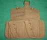 Ammo Pouch British 2 Pocket TAN Early 1950's Dated EXC Ammo Pouch British 2 Pocket TAN Early 1950's Dated EXC