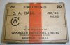 Canadian Industries 30.06 20rd Box Feb 1942