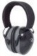 TERMINATOR FOLDING EARMUFF BLACK NRR 29