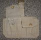 Ammo Pouch British 2 Pocket Gray USED NO MARKINGS Ammo Pouch British 2 Pocket Gray USED NO MARKINGS