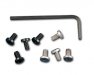 GRIP SCREWS HEX HEAD 4 BLUE WILSON COMBAT 1911 45ACP