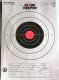 SK 25YD PISTOL SF ORG/BLK BULL TGT 12PK