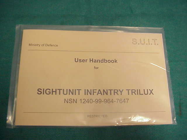 Book, Trilux Sight L1A1 FN FAL Rifle