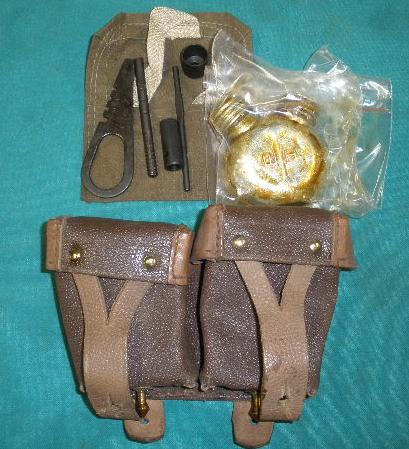 Ammo Pouch & Cleaning Kit Combo, Mosin Nagant