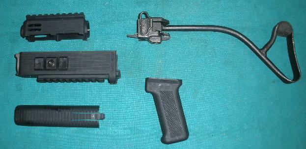 AK Folding Stock Combo, Black, OD or FDE - FREE SHIPPING