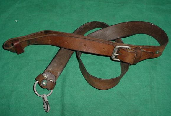Sling, Leather, USED AK Rifle