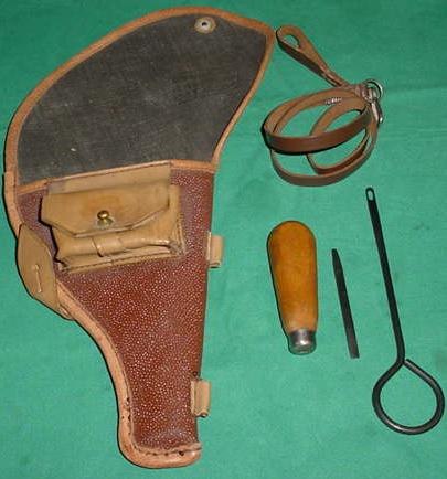 Accessory Kit, Holster, Tool, Rod & Lanyard M1895 Russian Nagant