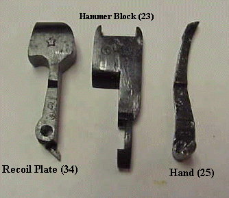 Hammer Block M1895 Russian Nagant Revolver Hammer Block M1895 Russian Nagant Revolver