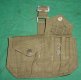 Ammo Pouch British 2 Pocket OD 1952 Dated Excellent Ammo Pouch British 2 Pocket OD 1952 Dated Excellent