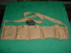 Bandolier , British Cloth with 10 Loading Clips Bandolier , British Cloth with 10 Loading Clips