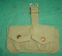 Ammo Pouch British 2 Pocket OD WWII Dated Used Ammo Pouch British 2 Pocket OD WWII Dated Used