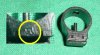 Front Sight M38, M44, M91/30 - TULA STAR - Mosin Nagant Rifles Front Sight M38, M44, M91/30 - TULA STAR - Mosin Nagant Rifles