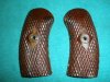 Grip Set NO INSERT (2 Pieces) M1895 Nagant Revolver BAKELITE VG+ Grip Set NO INSERT (2 Pieces) M1895 Nagant Revolver BAKELITE VG+