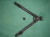 AR-15 Aluminum Bipod, Short, Attaches to Handguard Rail AR-15 Aluminum Bipod, Short, Attaches to Handguard Rail