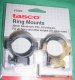 30mm - 3/8 Dovetail Base Black Medium Profile Scop Rings 30mm - 3/8 Dovetail Base Black Medium Profile Scop Rings
