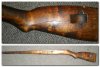 M39 Stock Used No Metal, Cracked Buttstock M39 Stock Used No Metal, Cracked Buttstock