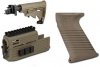 Intrafuse Quad Rail AK T6 Stock Rifle System (DARK EARTH) Intrafuse Quad Rail AK T6 Stock Rifle System (DARK EARTH)