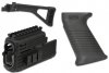 Intrafuse QUAD Rail AK Folding Stock Rifle System (BLACK) Intrafuse QUAD Rail AK Folding Stock Rifle System (BLACK)
