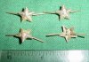 Pin Russian / Soviet Gold Star QTY 4 Pin Russian / Soviet Gold Star QTY 4