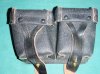 Pouch Black Pebble Grain, Russian Mosin Nagant Pouch Black Pebble Grain, Russian Mosin Nagant