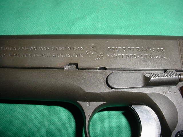 Colt 1911A1 US PROPERTY 45ACP Pistol - Click Image to Close