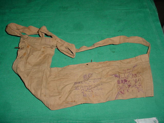 Bandolier British Cloth USED with WWII Dates - Click Image to Close