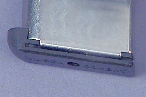 BASE PAD, MAGAZINE ALUMINUM LO PROFILE BLACK WILSON COMBAT 1911 BASE PAD, MAGAZINE ALUMINUM LO PROFILE BLACK WILSON COMBAT 1911