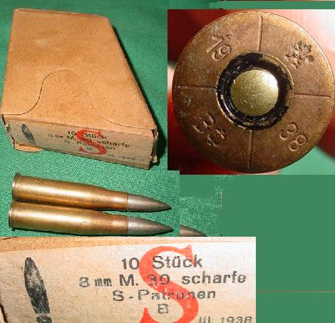Ammunition 10rd Box, Hungarian, 8X56R M95/34 Steyr Carbine Ammunition 10rd Box, Hungarian, 8X56R M95/34 Steyr Carbine
