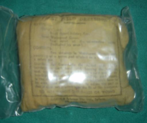 Bandage Wound Large Size WW II - Click Image to Close