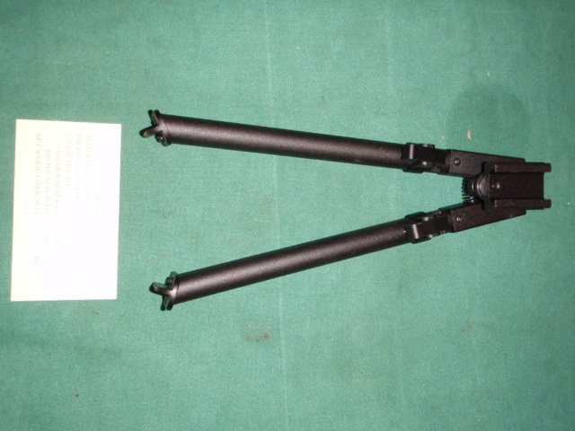 AR-15 Aluminum Bipod, Long, Attaches to Handguard Rail AR-15 Aluminum Bipod, Long, Attaches to Handguard Rail