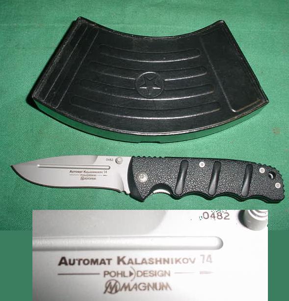 Kakashnikov Knife by Magnum (Division of Boker) - Click Image to Close