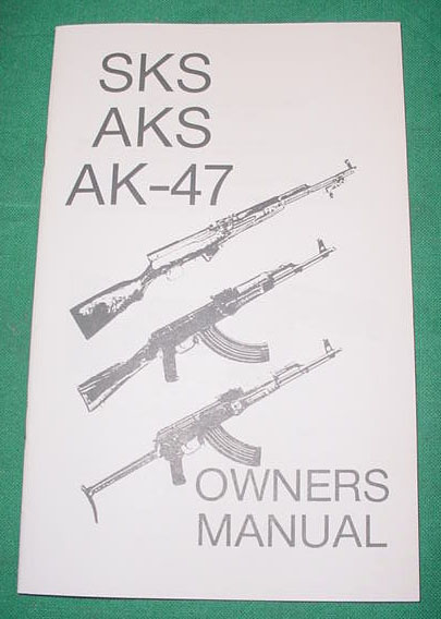 Booklet SKS, AKS, AK-47 Owners Manual - Click Image to Close