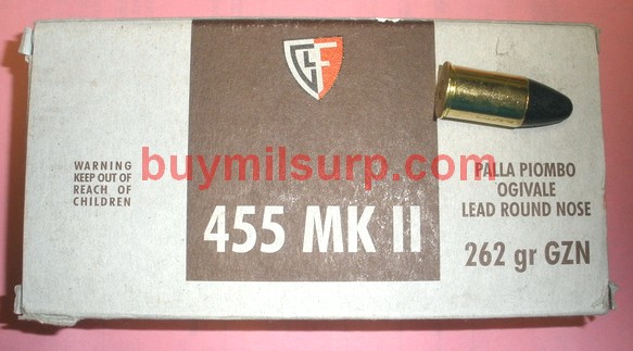 455 MK II 50 Rounds Fiocci