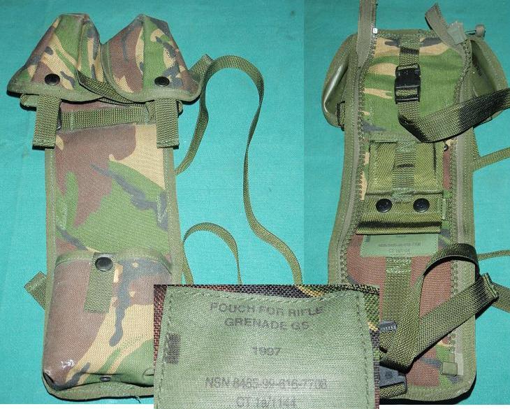 British Rifle Grenade Pouch GS QTY 1 - Click Image to Close