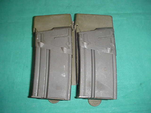 Magazine Set Spanish CETME ( Two 20rd Mags and Pouch ) - Click Image to Close