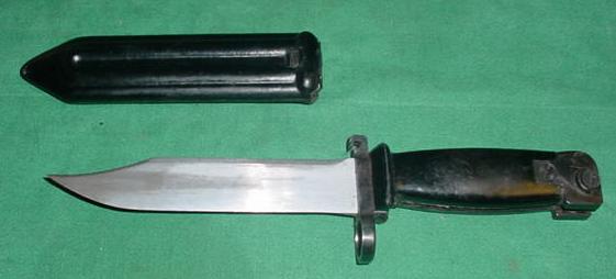 Bayonet AK Chinese Blade, Black - Click Image to Close