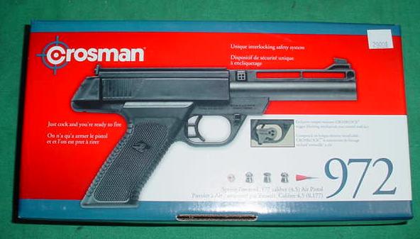 Crossman 972 Spring Powered Air Pistol