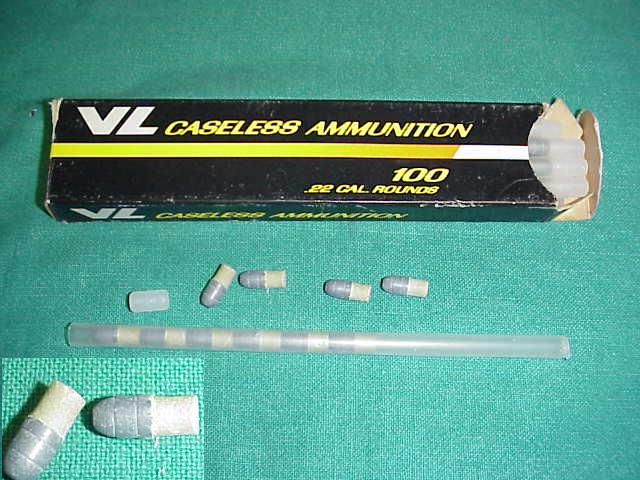 Daisy VL .22 Caseless Ammunition 100rds - For Sale - Click Image to Close