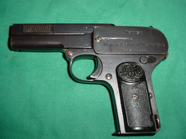 German DREYSE 1907 7.65 Pistol