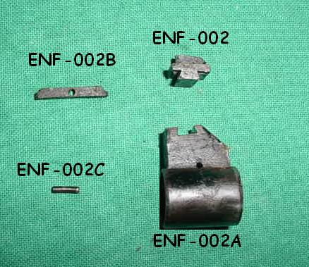 Front Sight Base Key, Lee Enfield No 1 Mk III 303 - Part # 002B - Click Image to Close