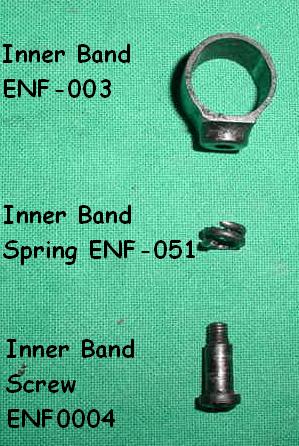 Inner Band Screw Lee Enfield No 1 Mk III .303 Rifle - Part # 004