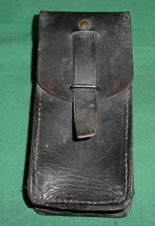 Large Cleaning Pouch, USED BLACK, FRENCH MAS 49 & 49/56 Rifle - Click Image to Close