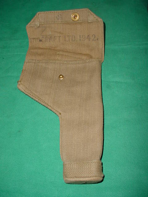 Holster British .38 Revolver Khaki USED