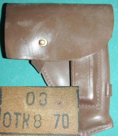 Holster - Russian 9x18 Makarov PM53 Dated 1970 - Click Image to Close