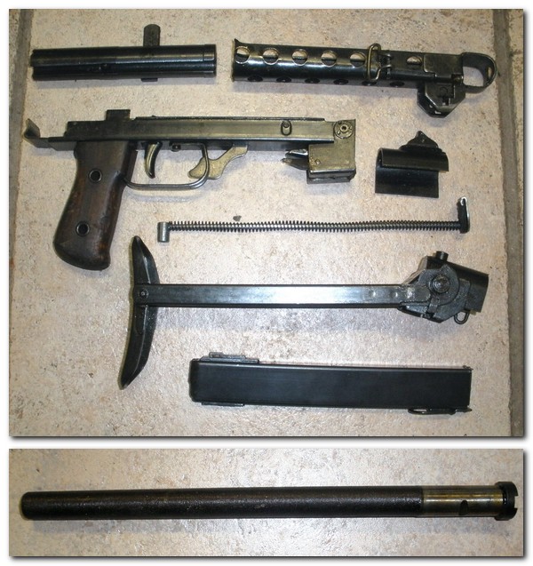 Suomi KP44 9mm Parts Kit with 1 Mag and Barrel
