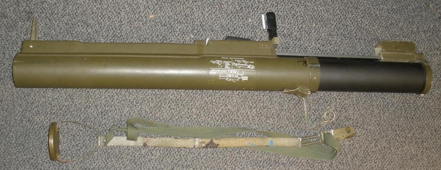 US M72A2 LAW Tube -INERT Display US M72A2 LAW Tube -INERT Display