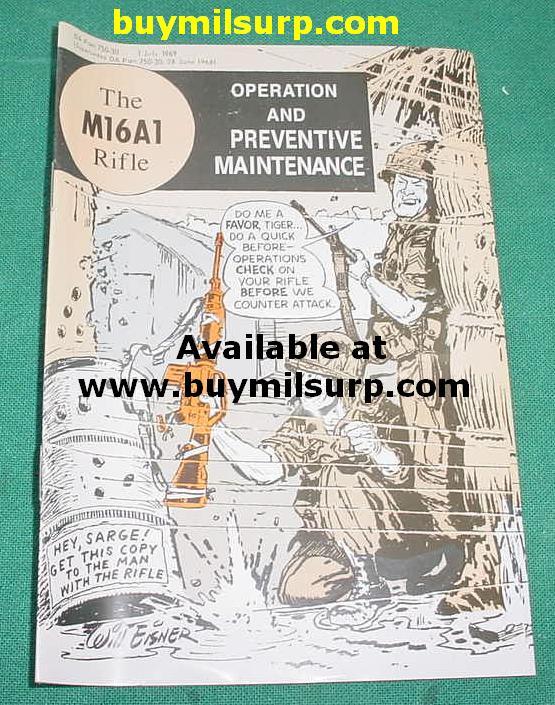 M16A1 Operation & Maintenance Comic Book