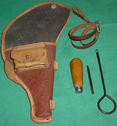 Accessory Kit, Holster, Tool, Rod & Lanyard M1895 Russian Nagant - Click Image to Close