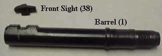 Barrel M1895 Russian Nagant Revolver - Click Image to Close