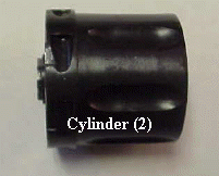 Cylinder Original 7.62 Nagant M1895 Russian Nagant Revolver - Click Image to Close